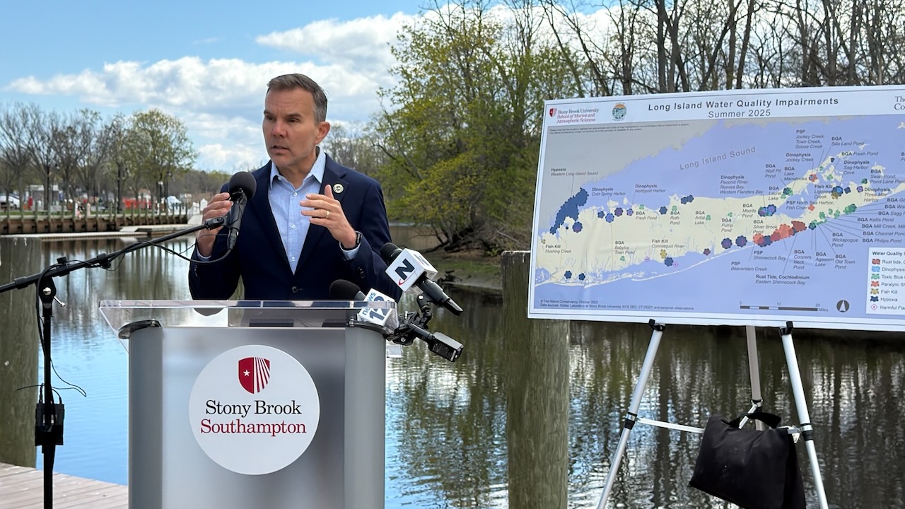 Dozens of Long Island water bodies are impaired, but scientists see hope in septic upgrades, aquaculture - RiverheadLOCAL