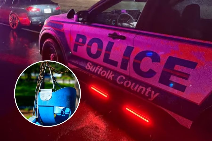 Man carjacked Suffolk cop who freed him from toddler swing, wouldn’t return his tequila