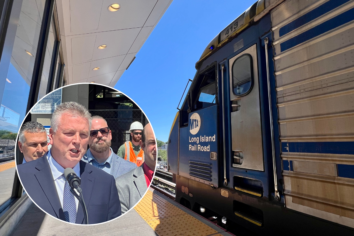 $127 million LIRR station overhaul celebrated in Babylon as platforms fully open