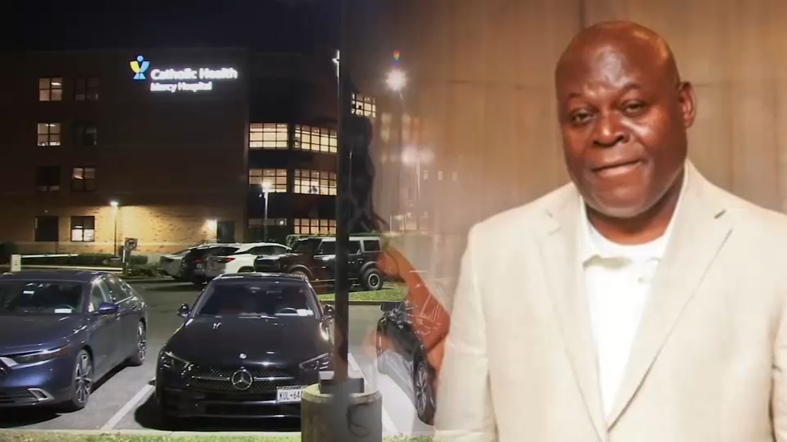 Man charged with assaulting unarmed Mercy Hospital security guard on Long Island due in court - ABC7 New York