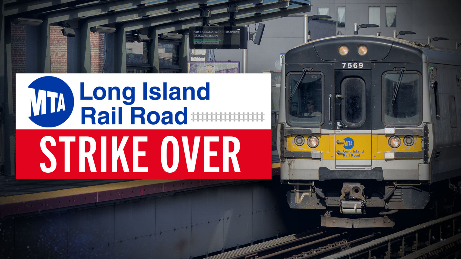 LIRR strike ends as unions, MTA reach deal after 3-day walkout - ABC7 New York