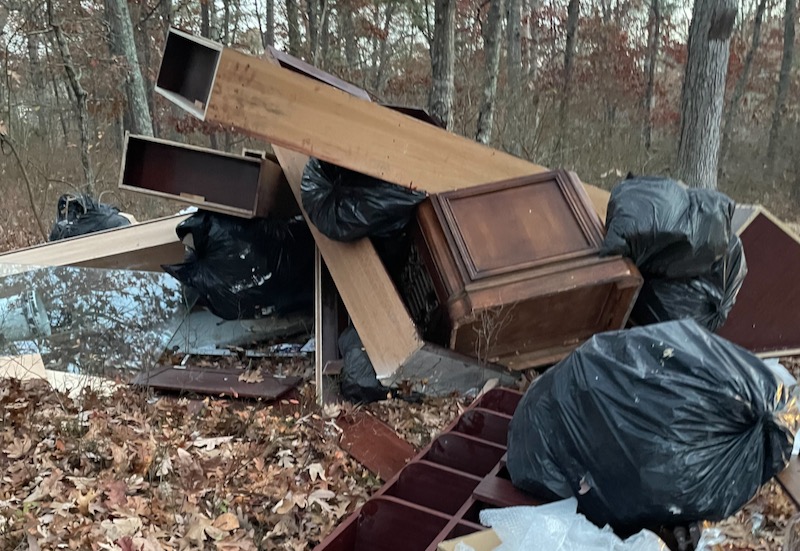 Pair nabbed for dumping waste in pine barrens in Riverhead Town last month: Suffolk DA Tierney - RiverheadLOCAL